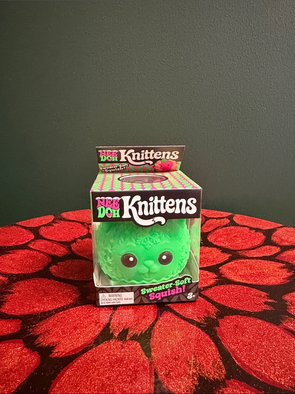 Needoh Knittens - Bright Green Sweater-Soft